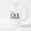 Recherche de anniversaire de 21 ans tasses Typographie