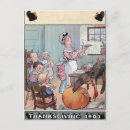 Suche nach vintager erntedank postkarten Truthahn