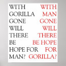 Suche nach gorilla poster animal