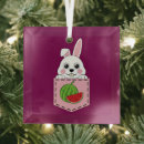 Suche nach weißes kaninchen ornamente Hase