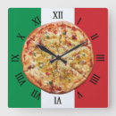 Recherche de drapeau italien horloges Nourriture