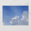 Recherche de cloud cartes postales Bleu
