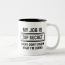 Recherche de top secret tasses Humour