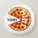 Recherche de pizza de pepperoni coussins Drôle