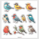 Recherche de joli oiseau autocollants Pour tous