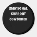 Recherche de meme refrigérateur magnets Collègue de soutien émotionnel