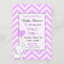 Recherche de purple elephant baby shower invitations Violet