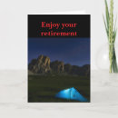 Recherche de le camping vœux cartes Amusant