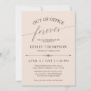 Recherche de fête au bureau invitations Fête de retraite