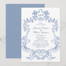 Recherche de cadre baroque invitations Floral