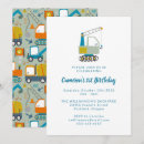 Recherche de construction truck invitations Mignon