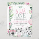 Recherche de wild one safari anniversaire invitations Verdure
