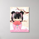 Suche nach puppen leinwandbilder Kokeshi