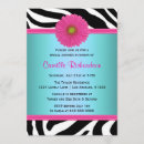 Recherche de douche nuptiale de zèbre invitations Bleu