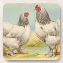 Recherche de poule dessous de verres Ferme
