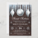 Recherche de glaçons invitations Flocons de neige