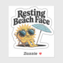 Suche nach sonne mit gesicht aufkleber Strand