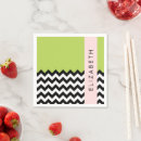 Recherche de zigzag serviettes Monogramme