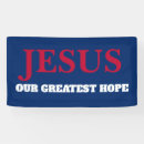 Suche nach jesus banner Präsident