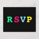Recherche de jaune sur le noir invitations Rose