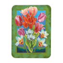 Recherche de tulipe magnets Bouquet