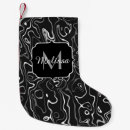 Recherche de marbre noir chaussette de noël Motif