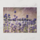 Suche nach lavendel blumen postkarten Lila