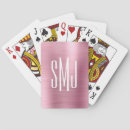 Recherche de texture jeux de cartes Monogrammé