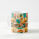 Recherche de palm springs tasses Rétro