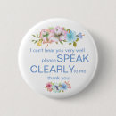 Suche nach schwerhörige buttons Schwerhörigkeit