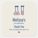 Recherche de anniversaire de scientifique autocollants Laboratoire