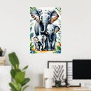 Suche nach african safari poster Elefantenkunst