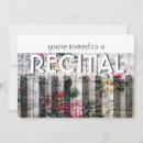 Recherche de piano vintage invitations Floral