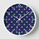 Recherche de st patrick horloges Motif