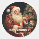 Suche nach santa aufkleber Frohe weihnachten