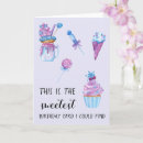 Recherche de cupcake vœux cartes Pastel