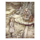 Recherche de alice et la chenille posters Arthur rackham