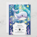 Recherche de whale anniversaire invitations Océan