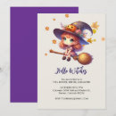 Suche nach hexe halloween einladungen Herbst