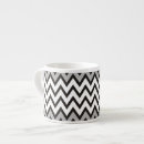 Recherche de zigzag noir et blanc tasses Rayures