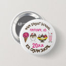 Recherche de glace badges Fraise