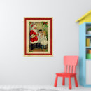 Suche nach vintage weihnachtsgrüße poster Santa claus