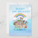 Recherche de noahs ark baby shower invitations Bateau