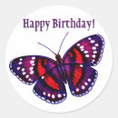 Suche nach tropische schmetterlinge aufkleber Lila