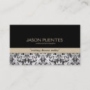 Recherche de la damassé cartes visite Affaires