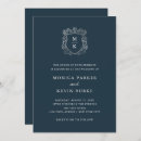 Recherche de nuit mariage invitations Monogramme