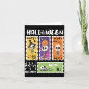 Recherche de timbre poste de halloween Chat noir
