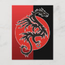 Recherche de dragon noir cartes postales Dragons