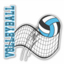 Recherche de volley autocollants Équipe