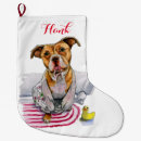 Recherche de chiens chaussette de noël Nom